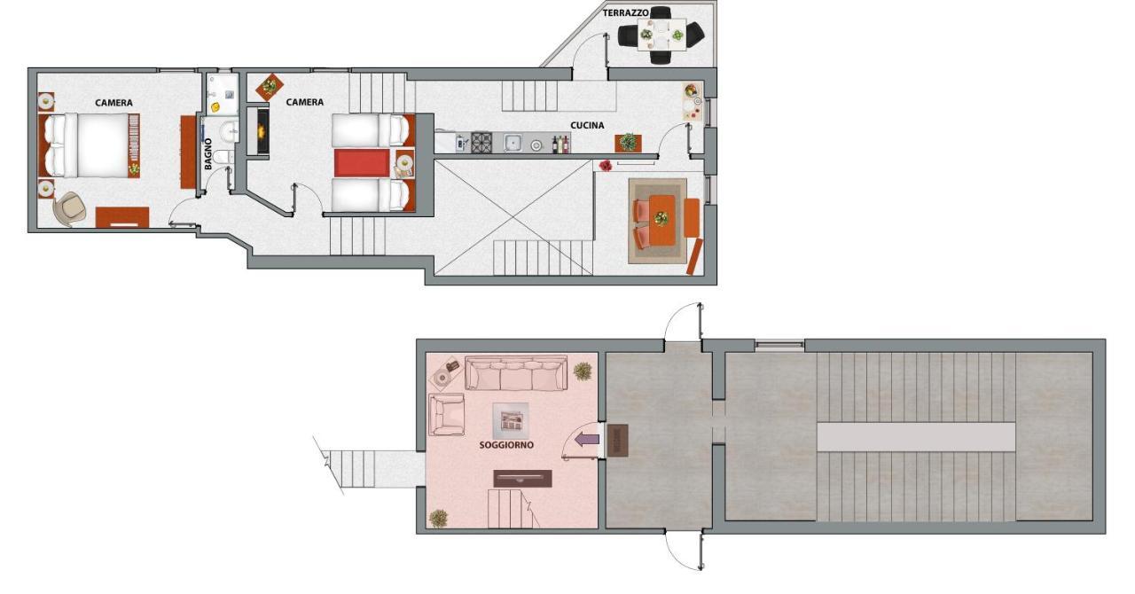 Apartmán Acacia Firenze - Primula Pokoj fotografie